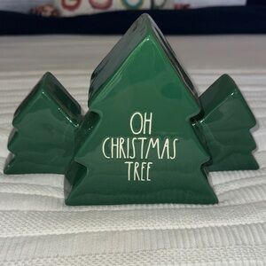 Rae Dunn OH Christmas Tree Decor
